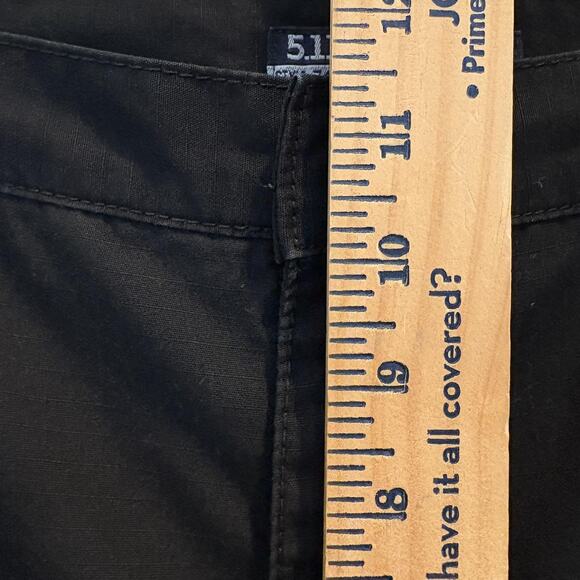 5.11 Tactical Pants Mens 34x32 Black Taclite Pro Cargo Ripstop D-Ring 74273 - Picture 12 of 15